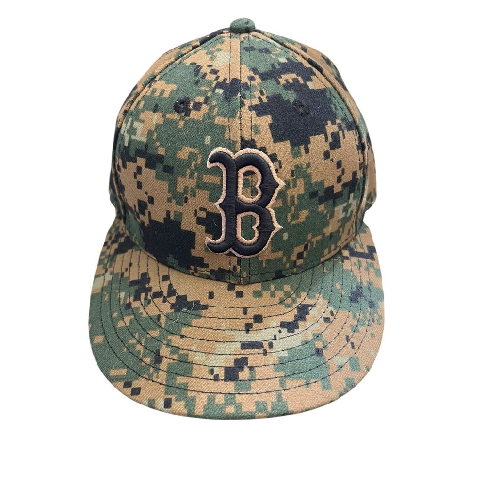 New Era Boston Red Sox digital camo hat 59FIFTY MLB fitted 7 1/4 new